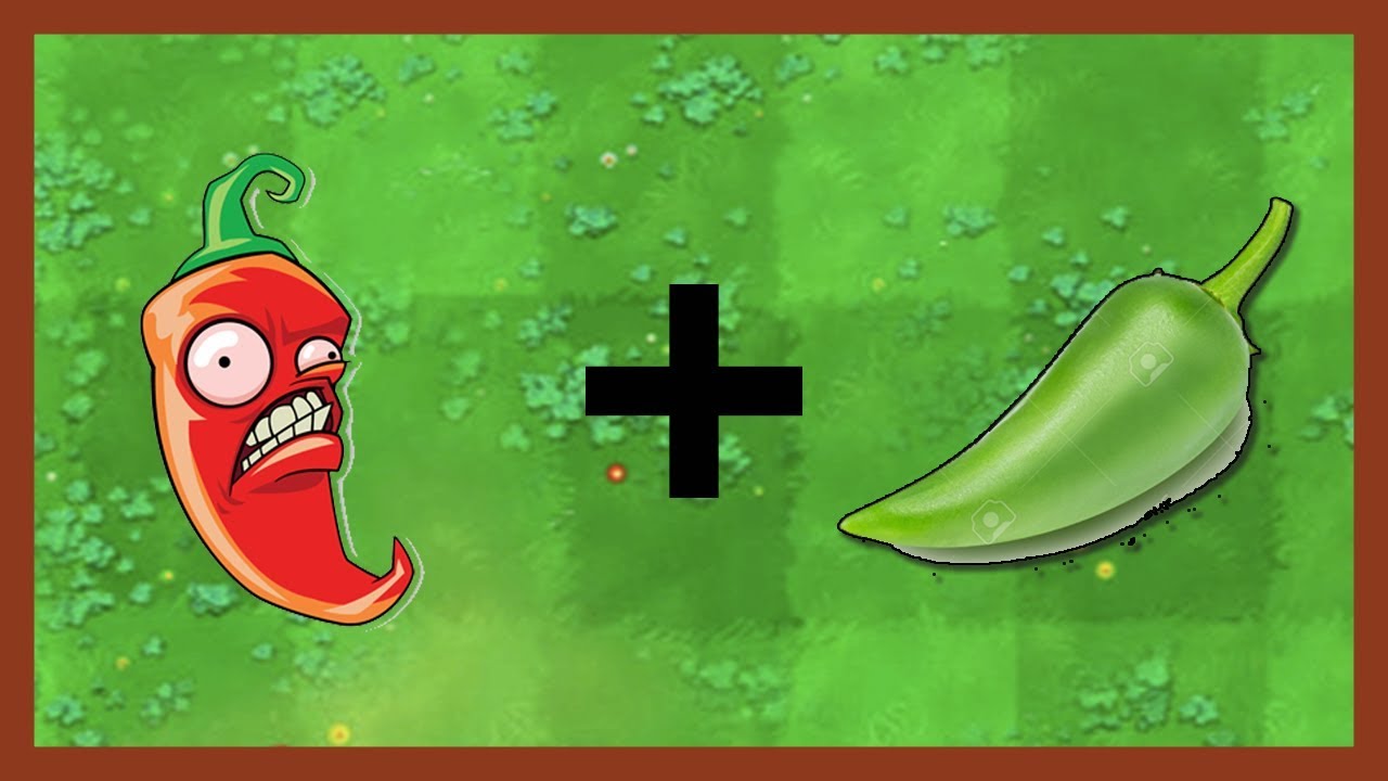 Plants Vs Zombies MOD New Plant (Green Jalapeno) - YouTube