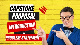 Capstone Proposal Introduction & Problem Statement Pro-tips