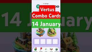 Vertus Combo 14 January | Vertus daily combo | Vertus today Combo