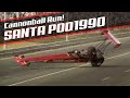 Top Fuel Dragsters & Funny Cars | The 1990 Cannonball Run at Santa Pod