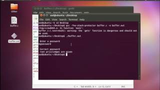 Buffer overflow in ubuntu