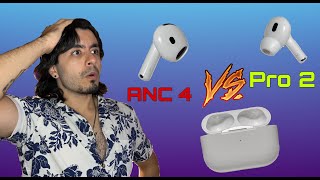 I COMPARED the NEW AIRPODS 4 ANC to the AIRPODS PRO 2