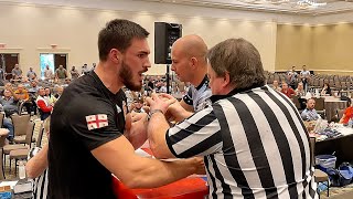 IFA World Championship LEFT Arm Wrestling 2021 Open 57KG - 86KG