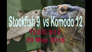 Stockfish 9 vs Komodo 12:  All Good Things Come To An End TCEC S12 PL Game64