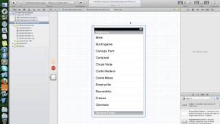 Working with UITableView objects in iOS