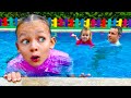 Baby wants to swim - Water Adventures with Maya and Mary