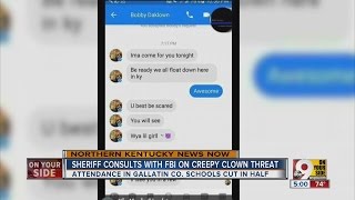 Gallatin County sheriff consulting FBI, Homeland Security on creepy clowns case