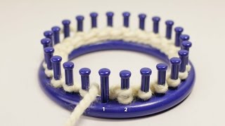 YRP-left Decrease; YRP-Right Decrease (loom knitting)
