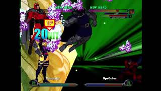 MvC2: Romneto - Magneto/Storm Tempest Hail 95% Assist Punish .:11.28.22:. [LIVE AUDIO]