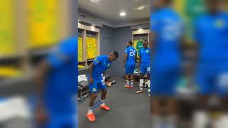 Watch Mamelodi Sundowns players in the change room before the Tshwane derby