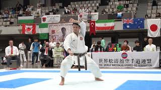 Mens Kata Final No.190(PANAMA) SOCHIN W.S.K.F. 16th World Championships.