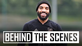 Tierney & Lacazette return to training | Behind the scenes at Arsenal training centre