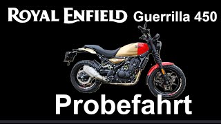 Royal Enfield Guerrilla 450  Probefahrt 0n / Offroad