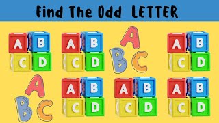FIND THE ODD LETTER #01 | HOW GOOD ARE YOUR EYES | Find The Odd ONE Out