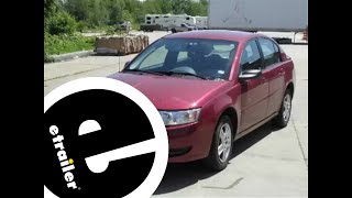 etrailer | Beginner’s Guide to Installing the Curt Trailer Hitch Receiver on a 2007 Saturn Ion