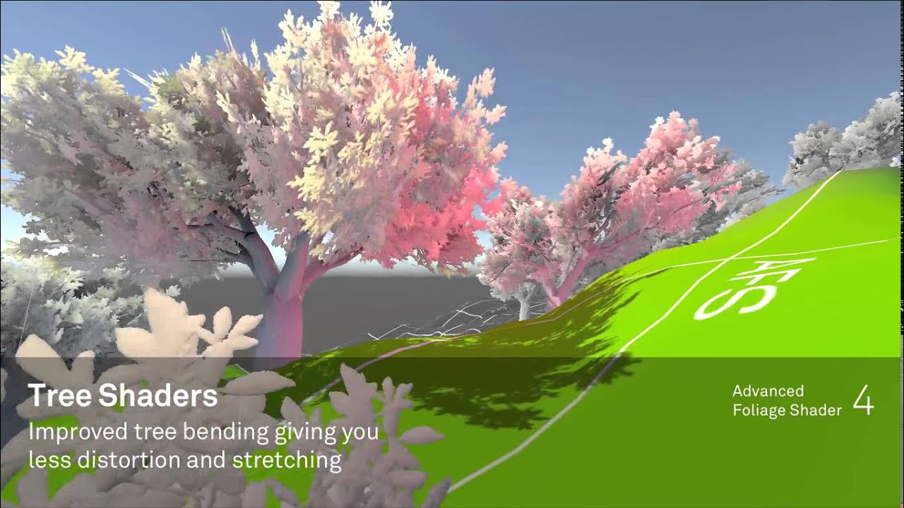 Advanced Foliage Shader Tree Shaders Youtube