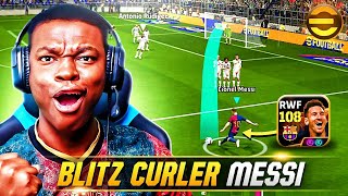 THIS IS WHY 108 BLITZ CURL MAGICAL MESSI IS THE BEST IN eFOOTBALL🔥| PLAYER REVIEW 🔥