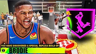 *NEW* PRIME RUSSELL WESTBROOK BUILD has REC PLAYERS STEALING MY BUILD in NBA 2K24