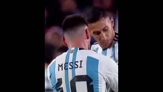 Captain Leo Messi Angel Di Maria #shorts #argentina #messi #football
