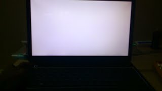 How to fix the white blank screen dell (TUTORIAL)