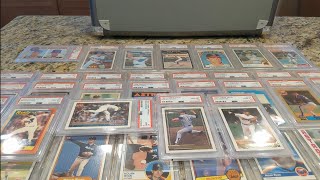Nolan Ryan PSA Graded Baseball Card Collection