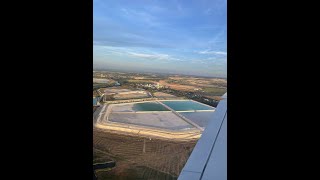 Landing with a Robin DR400 at Nancy-Essey Airport LFSN