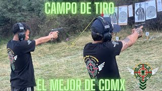 CAMPO DE TIRO  EL MEJOR DE CDMX !! (con armas reales)  Tactonavi eps 1