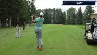 Canmore Golf Club Course Playthrough in AB, Canada