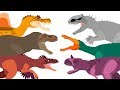 Dinosaurs Cartoons Battles - the BEST of DinoMania - animated movies 2018 | Dinosaurs Fighting