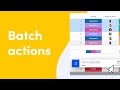 Batch actions | monday.com quick tips
