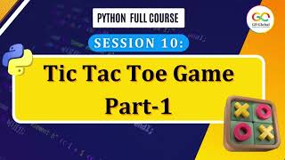 Part - 1 Tic Tac Toe Game with Python | Tic Tac Toe Game | Python Programming