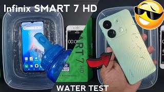 Infinix Smart 7 HD Water Test 💦💧| Let's See if Smart 7 HD is Waterproof Or Not?