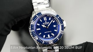 Edox Neptunian Automatic 80120 3BUM BUF