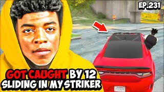 Yungeen Ace Got Caught By 12 Sliding In His Striker😳*THE OPPS COULDNT RUN* | Gta Rp | Last Story Rp