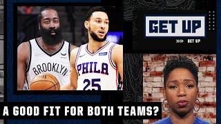 A James Harden-Ben Simmons trade would be a good fit for both teams! - Monica McNutt | Get Up