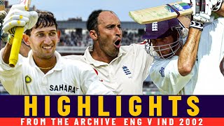 100's for Nasser & Vaughan and Agarkar's Only Test Ton! | Classic Match | England v India 2002