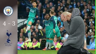 The day Son Heung-min destroyed guardiola's Manchester city in the UCL