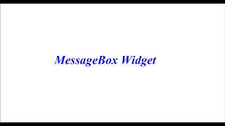 #03 Tkinter Python tutorial|Python GUI programming Using Tkinter Tutorial |MessageBox Widget