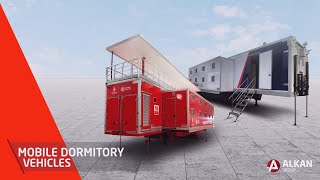 Mobile Dormitory Hostel Accommodation Trailer Vehicle Unit - Mobil Yatakhane Konaklama Treyler Aracı