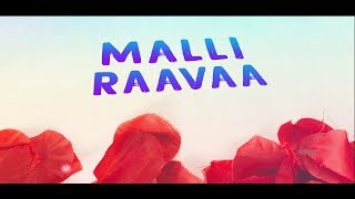 Malli Raava Title Song with Lyrics | LYRICAL