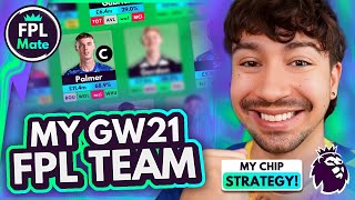 FPL GW21 TEAM SELECTION | My CHIP STRATEGY \u0026 Jesus Transfer | Gameweek 21 Squad, Transfers \u0026 Captain