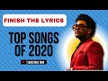 Finish the lyrics. Top songs of 2020, let’s test your knowledge | quiz with mr brownie