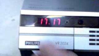 Vintage video: Philips VR2024 Video 2000