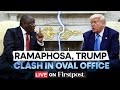 Trump-Ramaphosa Oval Office Clash LIVE: Trump, South Africa's Ramaphosa Clash over 