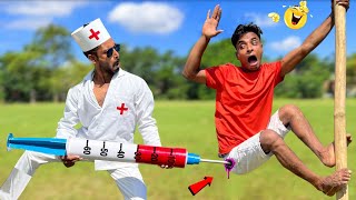 Must Watch Funny Video 2022 Injection Wala Comedy Video Funny Doctor Top New Comedy Video 2022 E-55