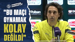 Joao de Deus: "Fenerbahçe - Sevilla Maçından 78 Saat Sonra Alanyaspor Maçını Oynamak Kolay Değil"
