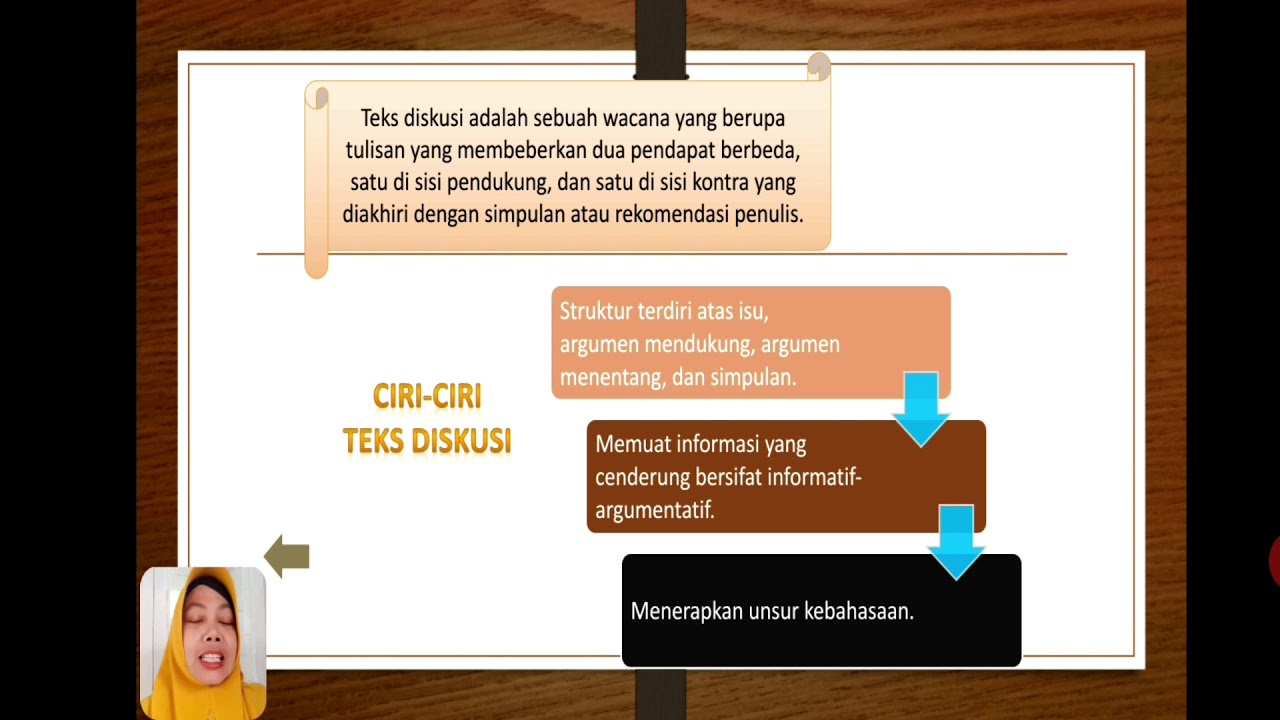 Menyajikan Teks Diskusi - YouTube