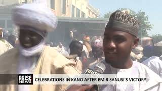 CELEBRATIONS IN KANO AFTER EMIR SANUSI'S VICTORY