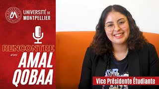 Rencontre avec Amal Qobaa, vice-présidente étudiante