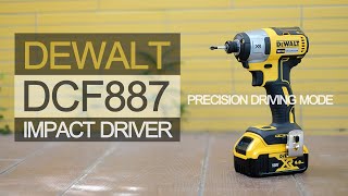 ลองใช้งาน Precision Mode ใน Dewalt DCF887, ไขควงกระแทกไฟฟ้า 20V Max